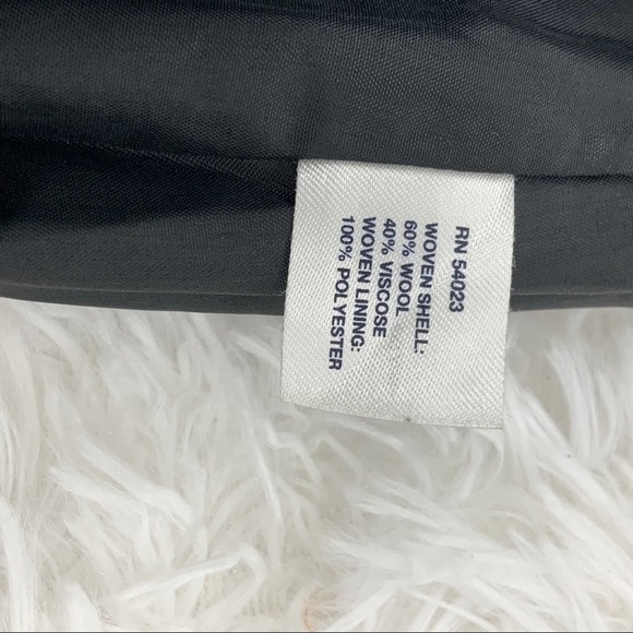 Gap Grey  Tweed 4 Button Mini Skirt 8 - Picture 7 of 8